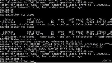 75 Monitor 4 NTP Server Client Lab Continues VIDEO NETWORK MONITORING CISCO CNNP ENCORE PREMIER
