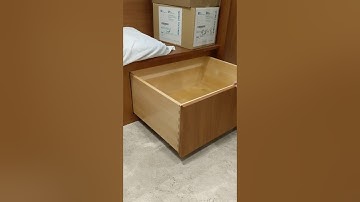 How to open and close touch release drawers