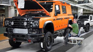 How They Produce One the Most Advanced Off Road Vehicle - Inside Ineos Grenadier Factory