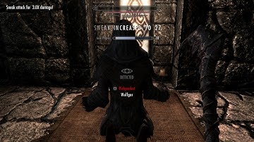 Ps4 Skyrim Easy Sneak Level 100 Greybeards Exploit/Cheat