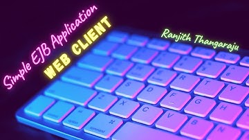 SIMPLE EJB APPLICATION | WEB CLIENT