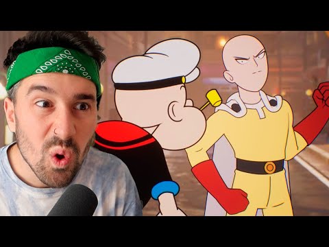 REACTING to the EPIC SAITAMA vs POPEYE ANIMATION