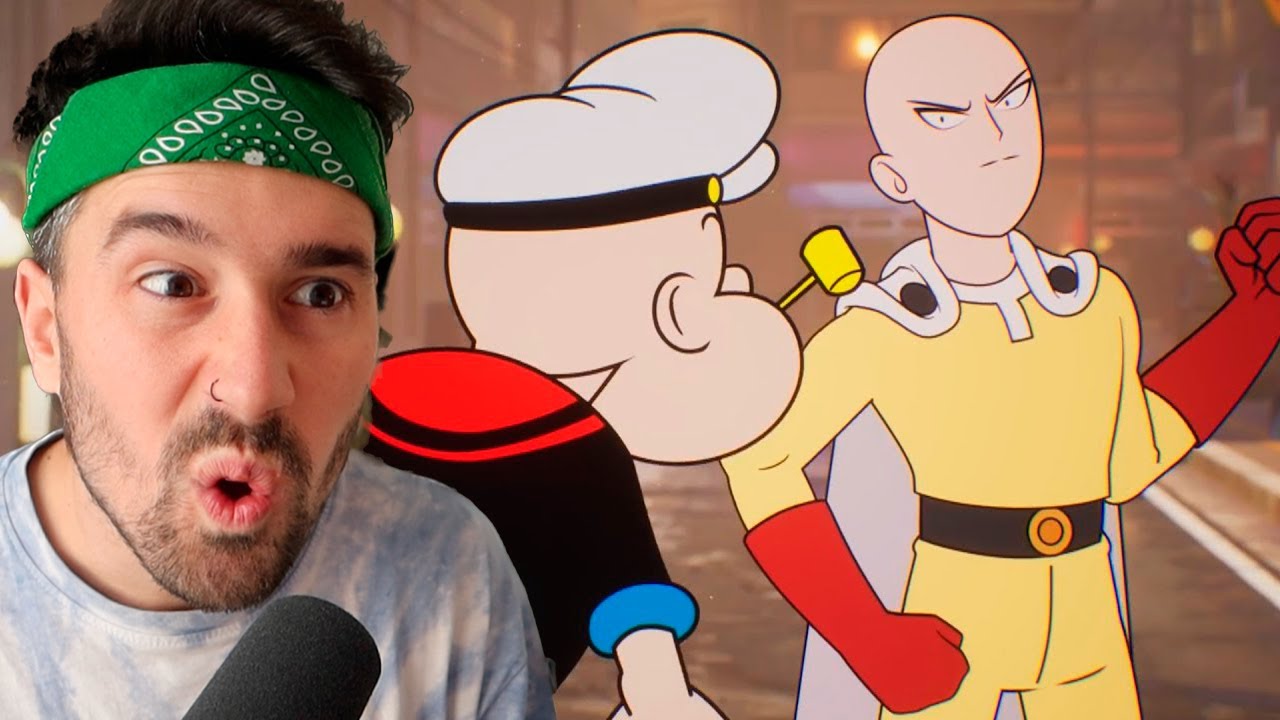REACCIONANDO a la ÉPICA ANIMACIÓN de SAITAMA vs POPEYE