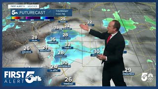 Snow arrives on Thursday, with commuter impacts tonight and Friday morning