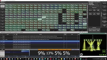 Lighting programming for four songs without editing