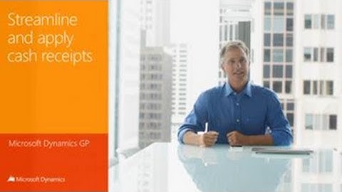 Streamline and apply cash receipts