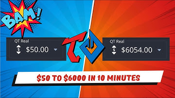 POCKETOPTION 1 MINUTE STRATEGY | $50 TO $6000 IN 10 MINUTES