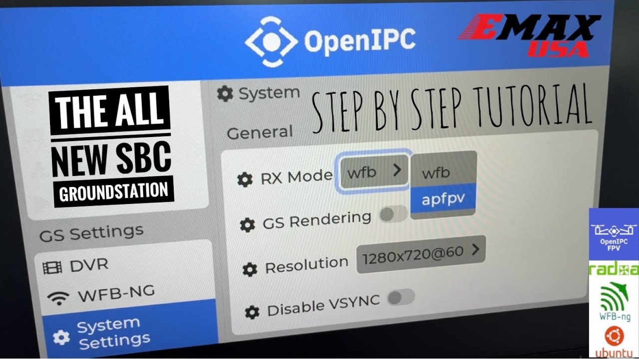 Introducing the New OpenIPC SBC Groundstation - Video Tutorial - YouTube