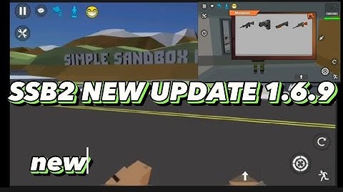 simple sandbox 2 new update 1.6.92 new city map and new skin new robot and more SSB2