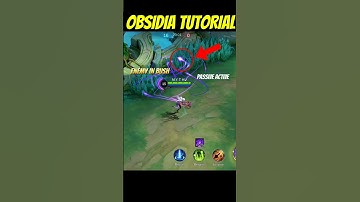 ✅ OBSIDIA TUTORIAL #moba5v5pippin #moba5v5english #mobalegends5v5 #obsidia #shorts #viral