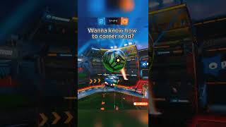 Want to know how to corner read? #rl #rocketleague #rocketleagueclips