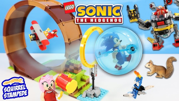 LEGO® Sonic the Hedgehog™ 76994 Desafio do Loop na Colina Verde de Sonic