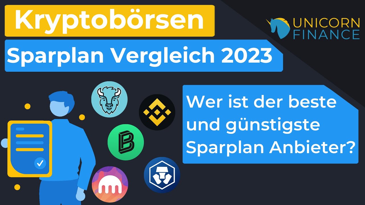 Krypto Sparplan Vergleich 2023: Welcher Bitcoin Sparplan ist sinnvoll und  am günstigsten? - YouTube