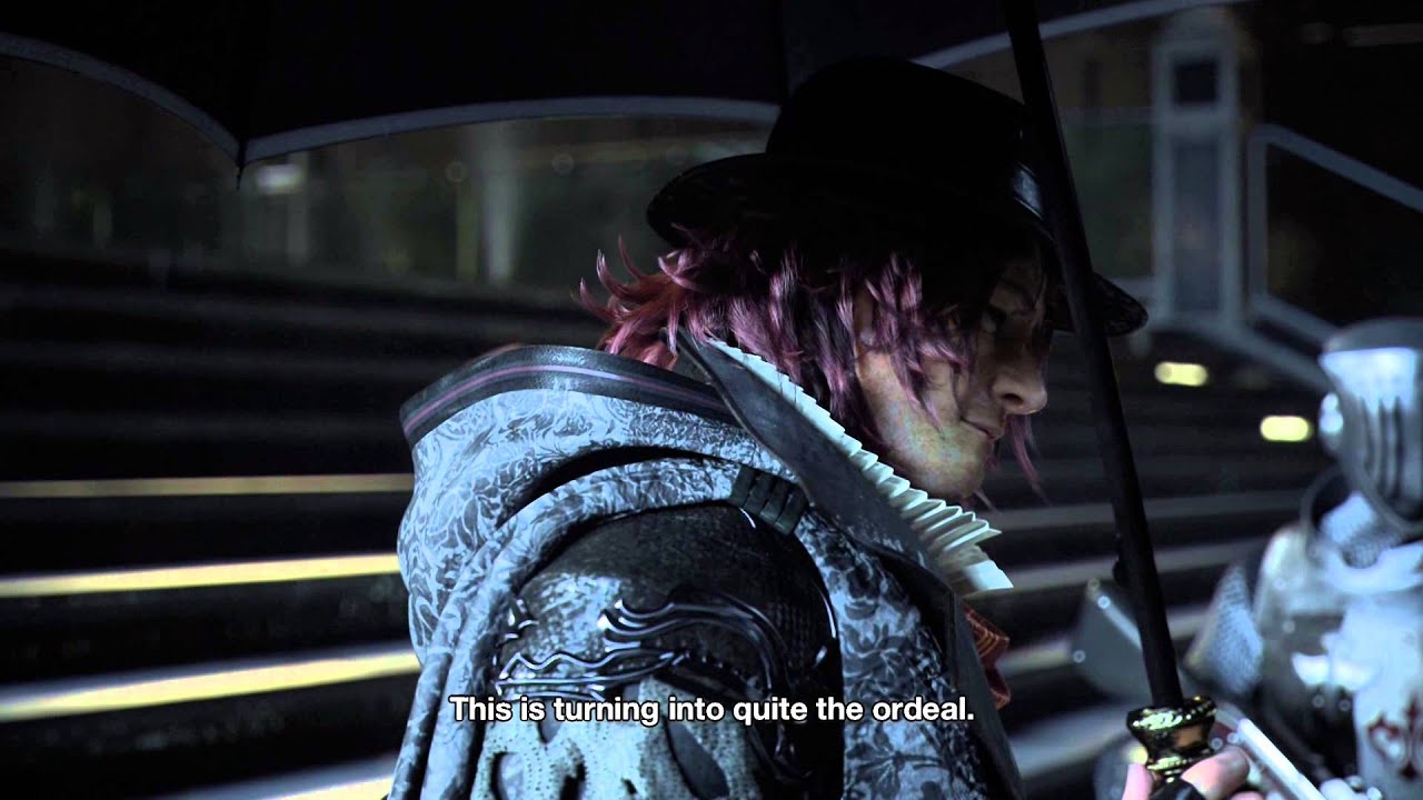 A Reality based on Fantasy — Brotherhood: Final Fantasy XV → Don't stay out  too