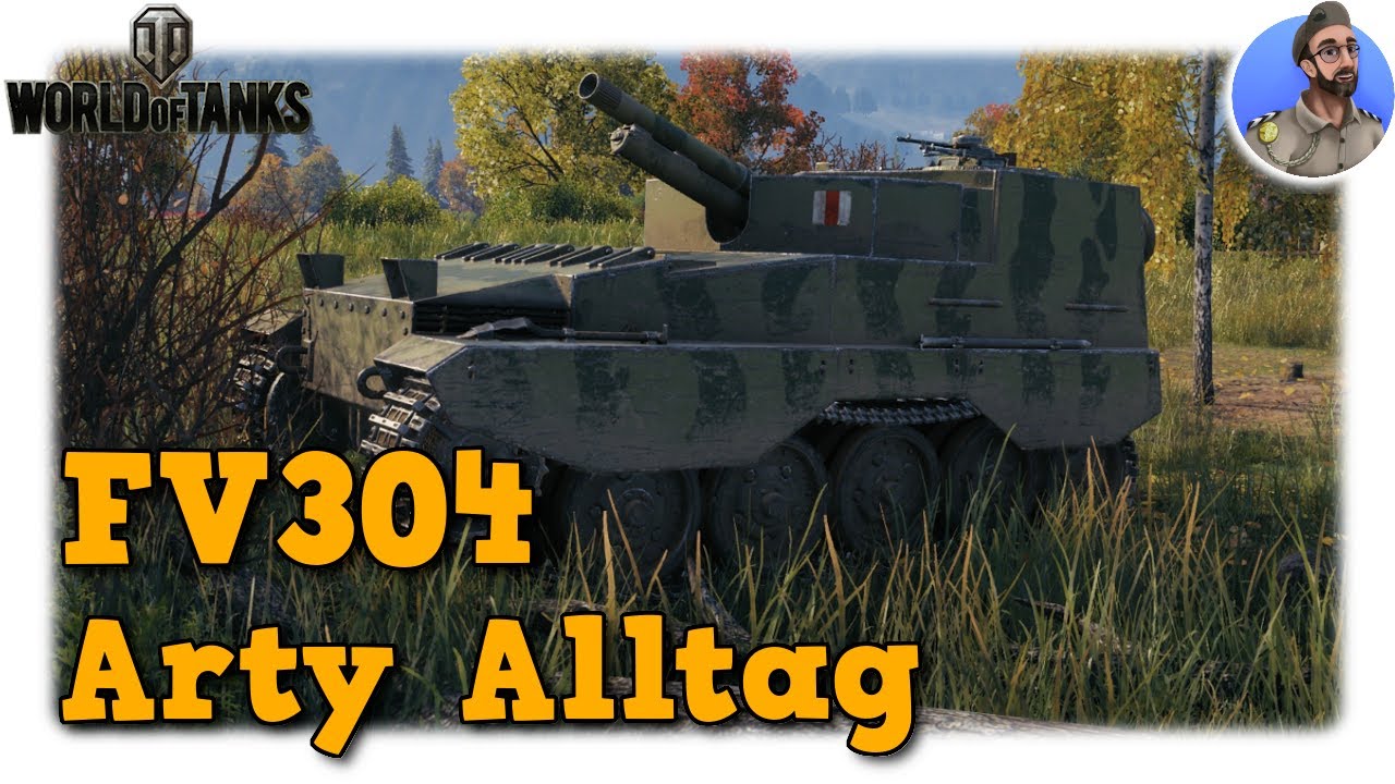 World of Tanks - FV304 - Arty Alltag auf Tier 6 - Artillerie mal anders ...