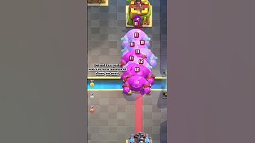 Defend this push with the least amount of elixir (hard!) #clashroyale #supercell #memes #funny