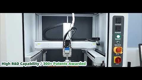 High precision 3 axis floor standing Platform CCD visual pcba automatic glue dispensing machine