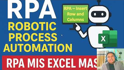Master In RPA | UiPath & Excel: INSTANTLY Insert Rows & Columns (STOP WASTING TIME!) #UiPathTips