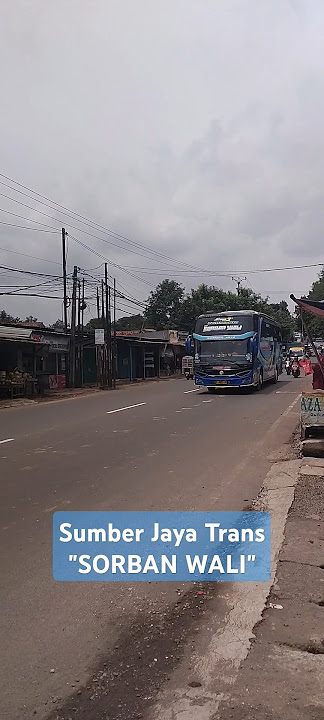 Bus Sumber Jaya Trans 'Sorban Wali' #basuri #telolet #bus #busmania #sumberjayatrans