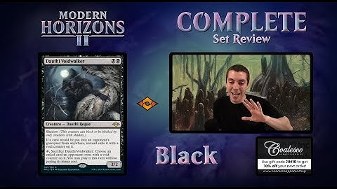 ⚫ Complete Set Review - Modern Horizons 2 - Black Cards - Constructed And Limited