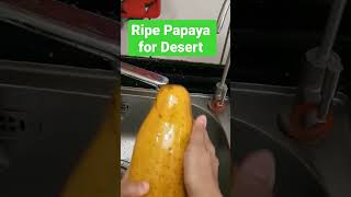 ?Best LifeHack Ripe Papaya fruit for dessert hacks| shorts ytshorts viral trending Vlog short