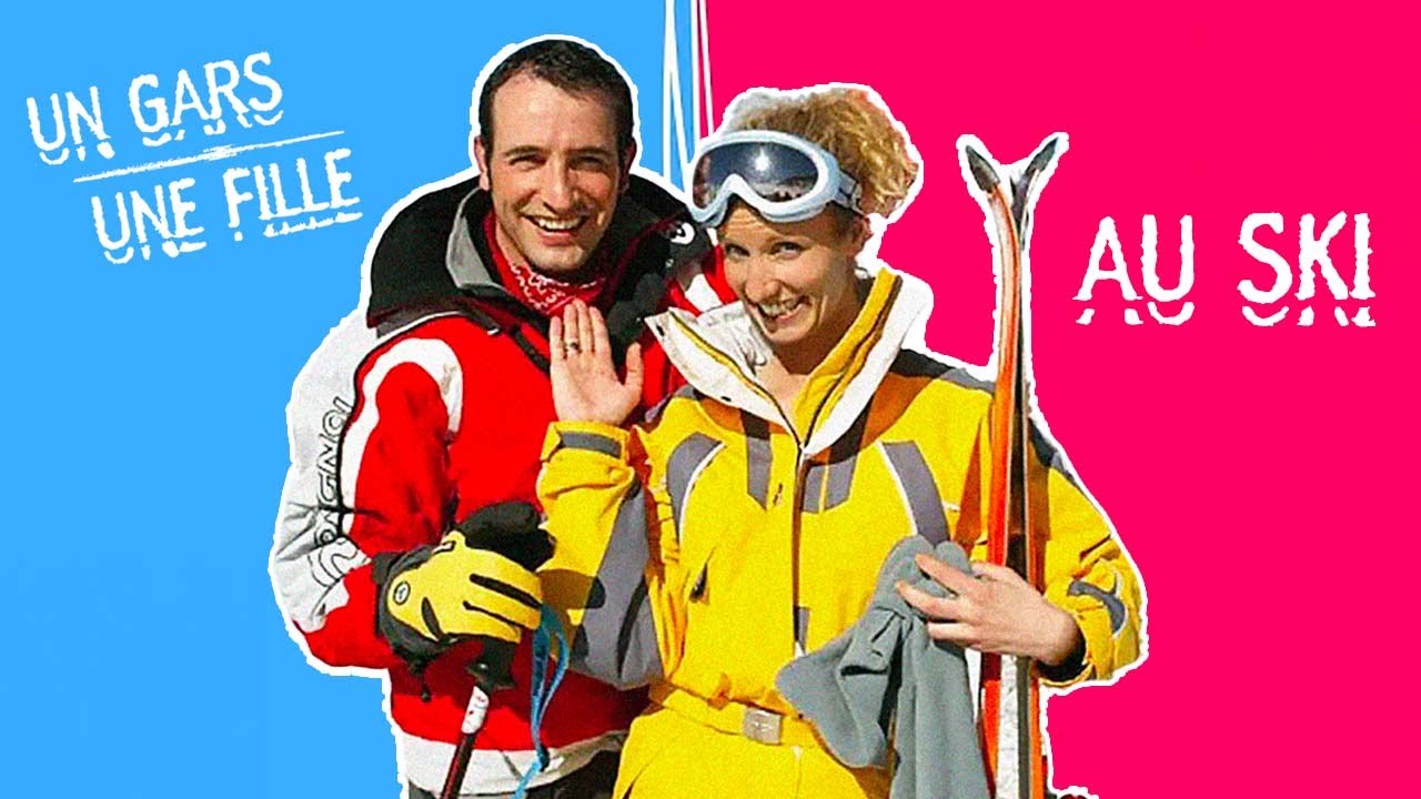 Un Gars, Une Fille - Au ski | Proverbes, feu de camp et téléphérique ! | COMPILATION