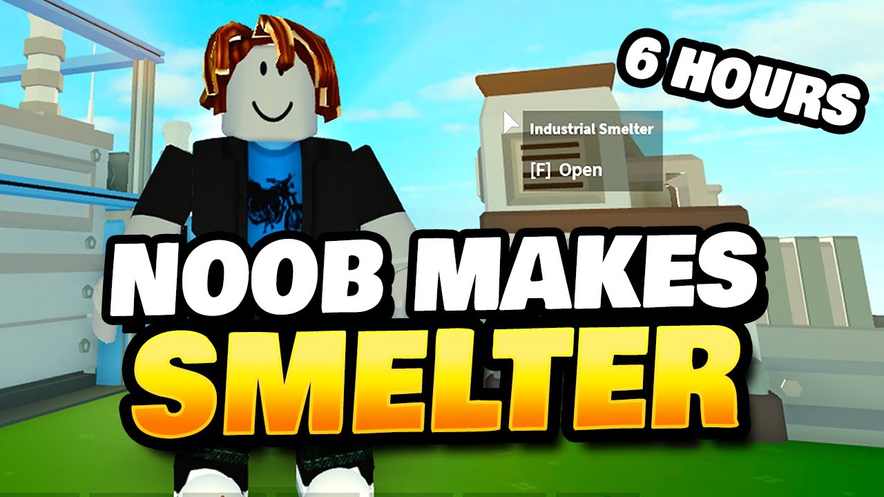 I Grinded For A Smelter Steel Mill In Roblox Islands Noob To Pro Series Youtube - minecraft play a real game loser a roblox noob meme