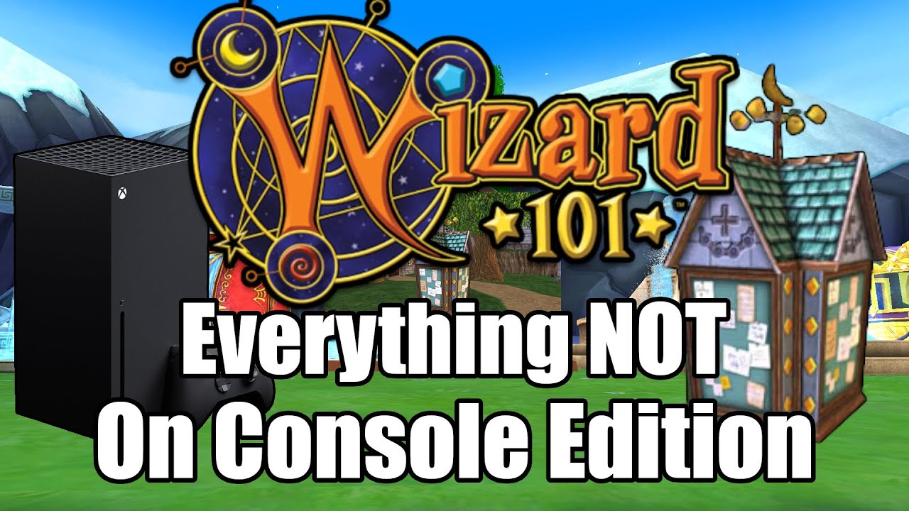 Все, чего в настоящее время нет в Wizard101 Console Edition