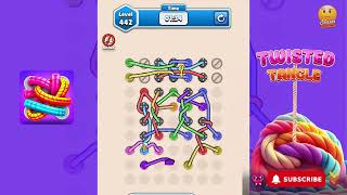 Twisted Tangle - Level 442 - Gameplay walkthrough