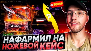 картинка: ПРОВЕРКА НОВОГО САЙТА С КЕЙСАМИ! ОТКРЫЛ НОЖЕВОЙ КЕЙС ПРОВЕРКЕ SKINBOX!