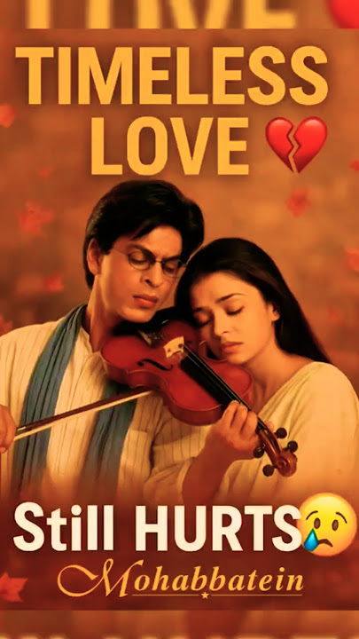Bollywood 2000s | Mohabbatein💔Srk & Aishwarya's Melodious Love💕#bollywood #mohabbatein #srk #shorts