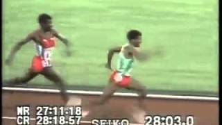 Haile Gebreselassie Gets Punched In the Head !