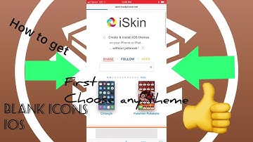 HOW TO GET BLANK ICONS ON IOS 11.3 [EASY]