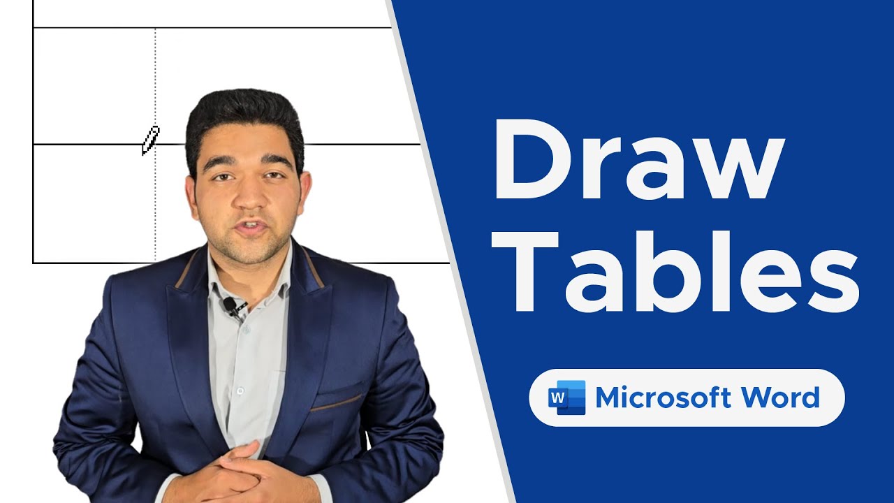 How to Draw a Table in Microsoft Word (Step-by-Step Tutorial) - YouTube