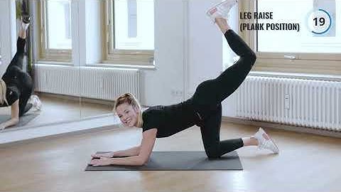 20 MIN HOMEWORKOUT   |  BAUCH BEINE PO  |  ABS, LEGS, GLUTES  - für Männer und Frauen