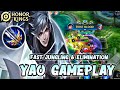 YAO GAMEPLAY FAST JUNGLING & ELIMINATION ENEMY - TECHNIQUE YAO SOLO RANKED | HONOR OF KINGS (HOK)