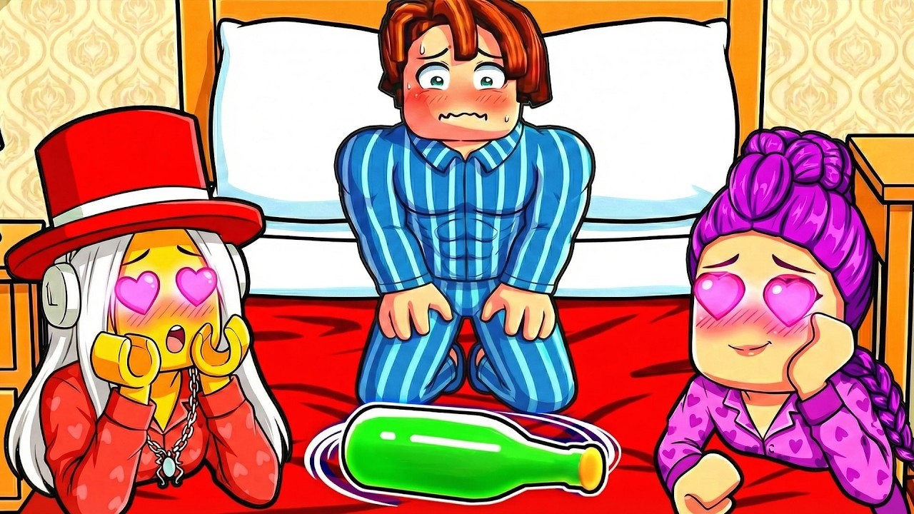 Я БЫЛ ЕДИНСТВЕННЫМ ПАРНЕМ В «БУТЫЛОЧКЕ» 🥂🙋‍♂️👭