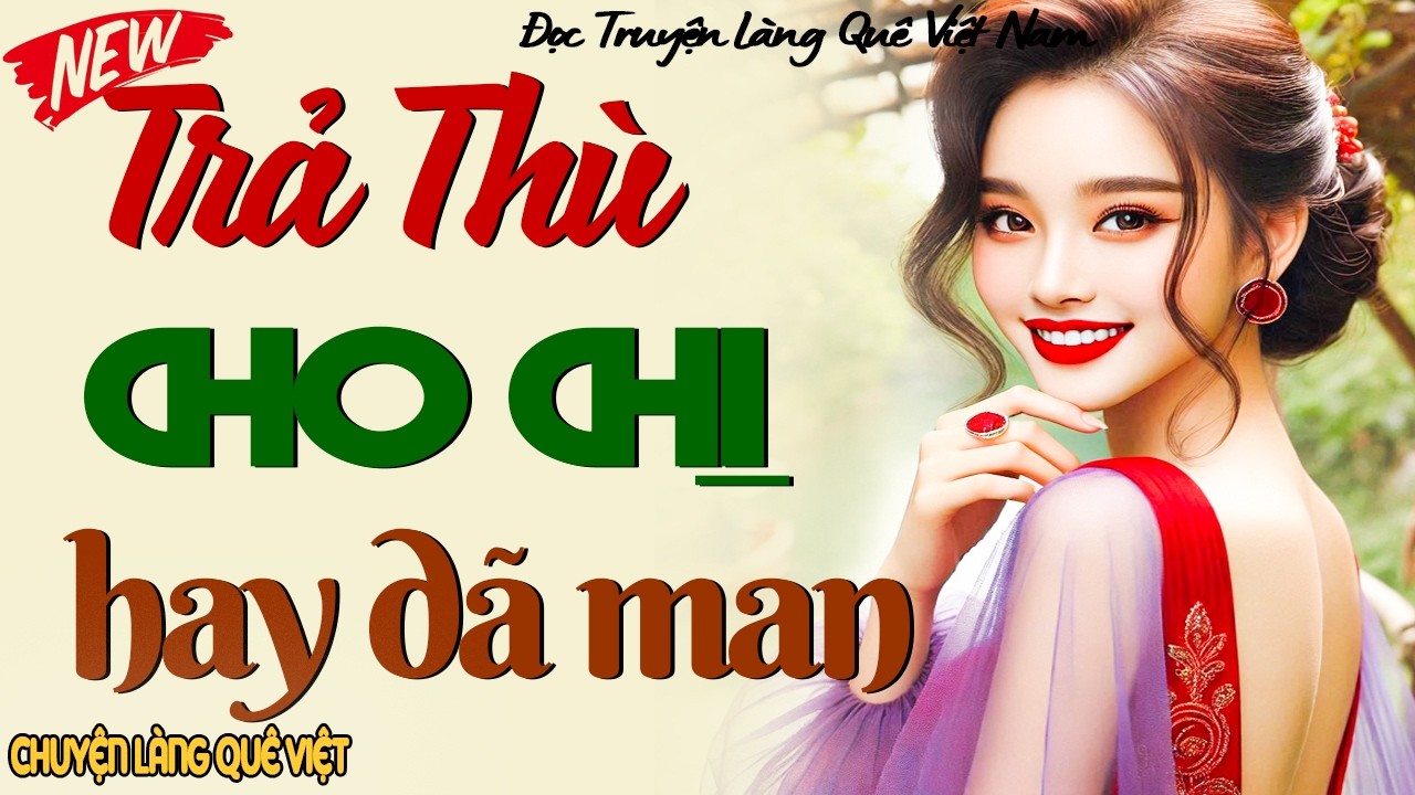 Nghe Mà Rơi Nước Mắt: TRẢ THÙ CHO CHỊ - CÚ TRẢ THÙ LẠNH LÙNG KHIẾN LŨ KHỐN THÂN TÀN MA DẠI