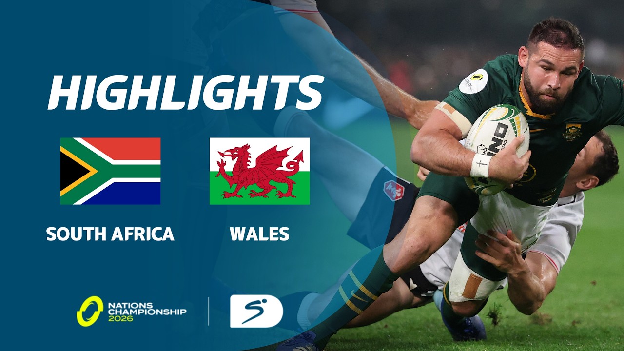 South Africa v Wales | Match Highlights | Nations Championship South Africa v Wales | Match Highlights | Nations Championship