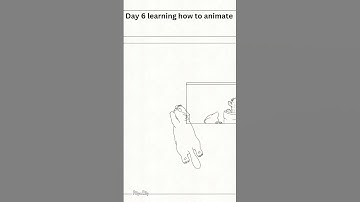 Day 6 learning how to animate #art #drawing #flipaclipanimator #flipaclip #learninghowtoanimate #cat
