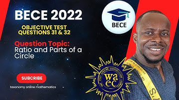 BECE 2022 || How to share a quantity according to a given ratio || Objective Test Que No. 31 and 32