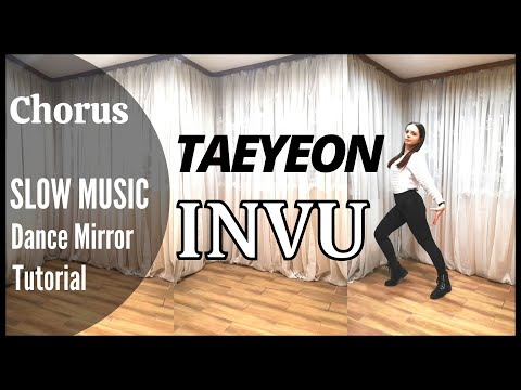 TAEYEON 태연 'INVU' Dance Tutorial | Mirrored + SLOW MUSIC | Domia Pop
