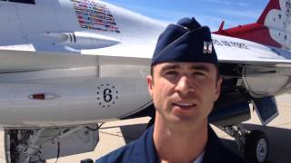 U.S. Air Force Thunderbirds Pilot Interview