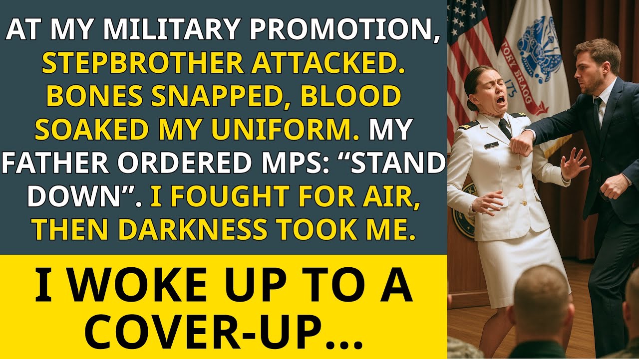 At My Military Promotion, Stepbrother Beat Me—Bones Broken, Skull Shattered. Commanders Looked Away