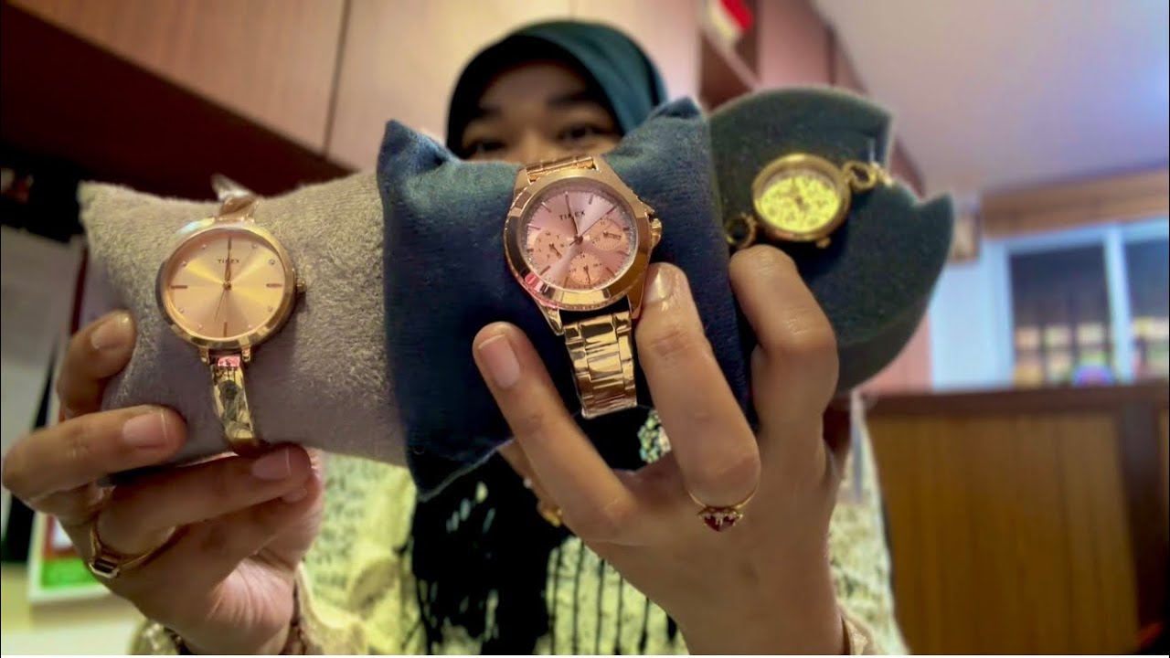 ASMR, тихий голос - показываю свои новые часы Timex