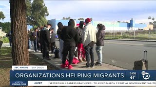 Organizations helping migrants