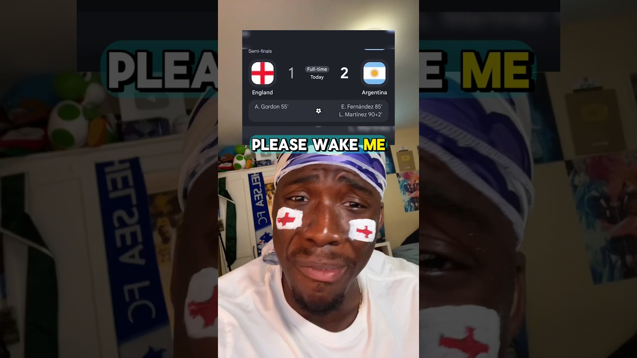 WHEN WILL THE CURSE END… #england #argentina #worldcup