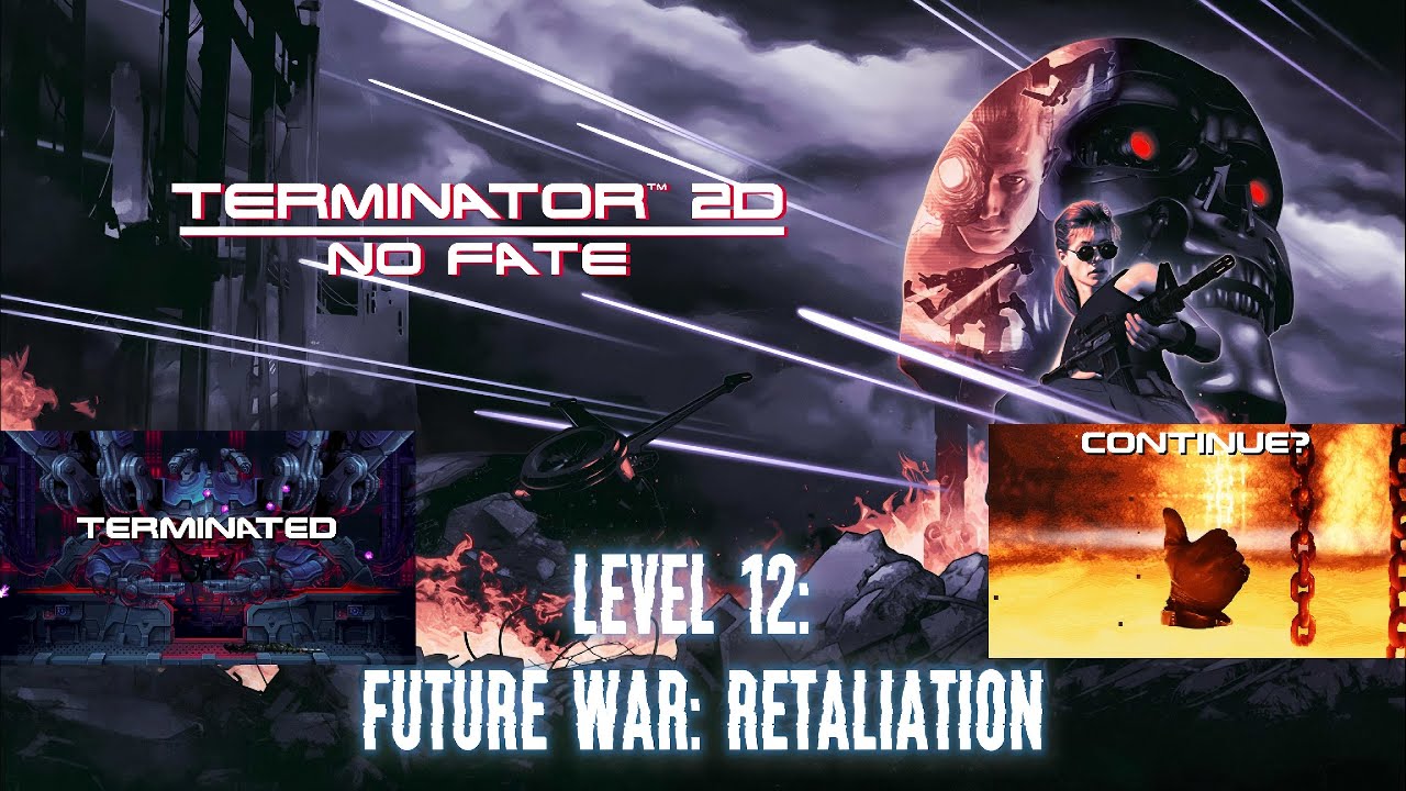 Level 12 Is Brutal! Terminator 2D No Fate | Future War Retaliation