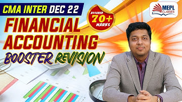 CMA Inter Dec 22 - Financial Accounting Booster Revision |  MEPL- Mohit Agarwal