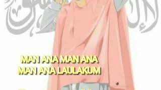 Kartun muslimah__Man ana__musik sedih
